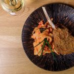 „Gesztelyi” Mangalica French Rack pankó morzsában – Toscan Tagliatelle (1,3) 